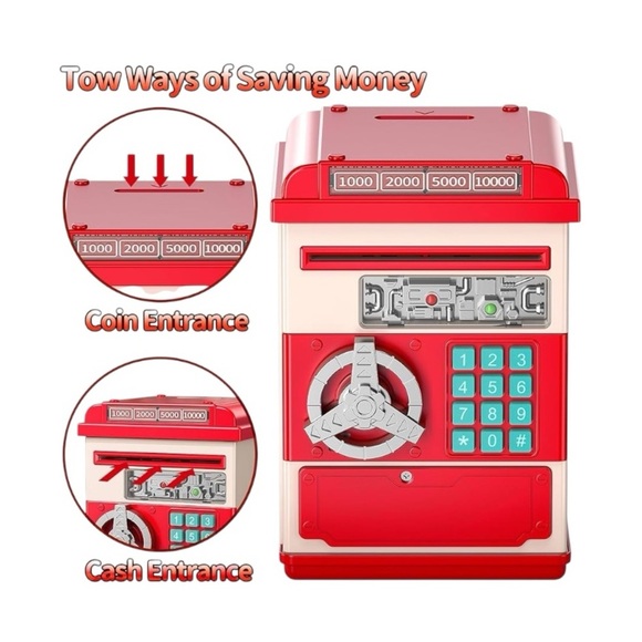 ✨BNWT - ATM Toy Electronic Saving Bank with Password Protection✨ - Picture 3 of 4